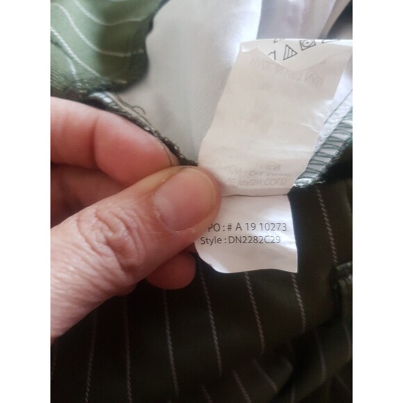 Indigo Rein Womens Pants Sz 5 Striped High Waist Preppy Cropped Indie Sleaze - Picture 10 of 14